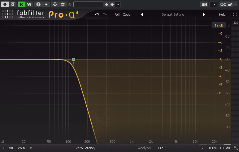 3. bass LPF
