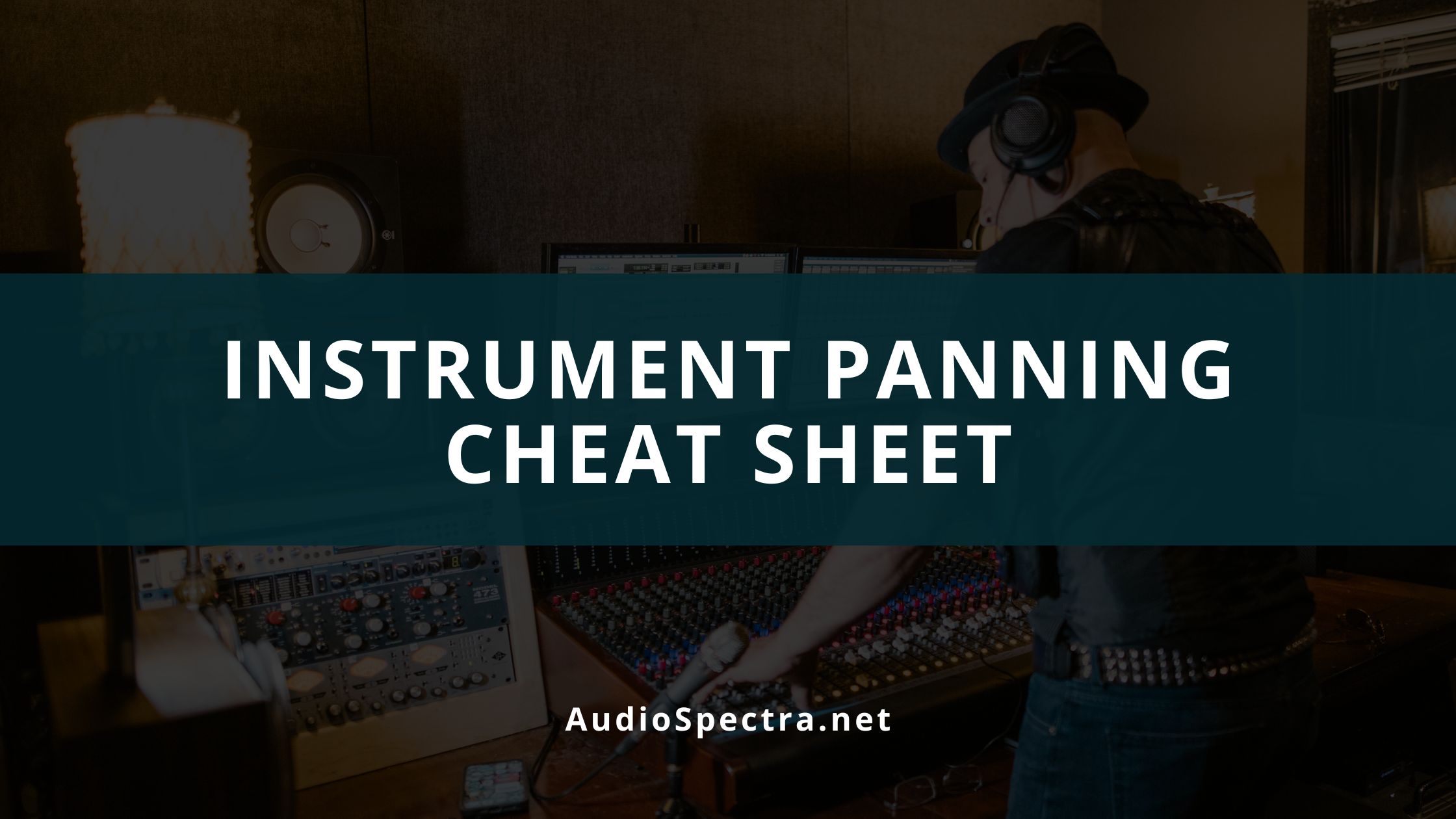 Instrument Panning Cheat Sheet