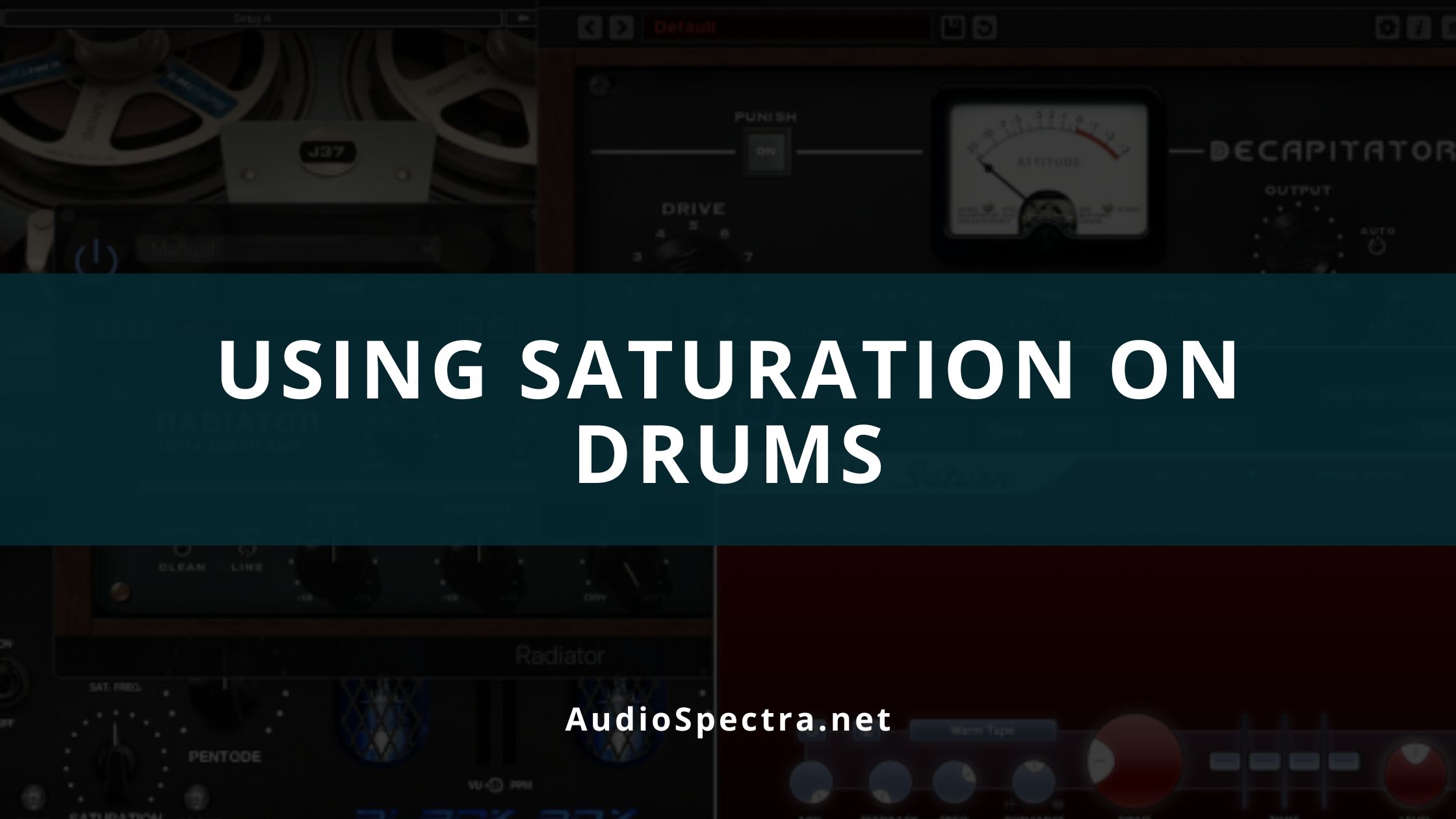 How To Use Saturation On Drums (Punch & Warmth)