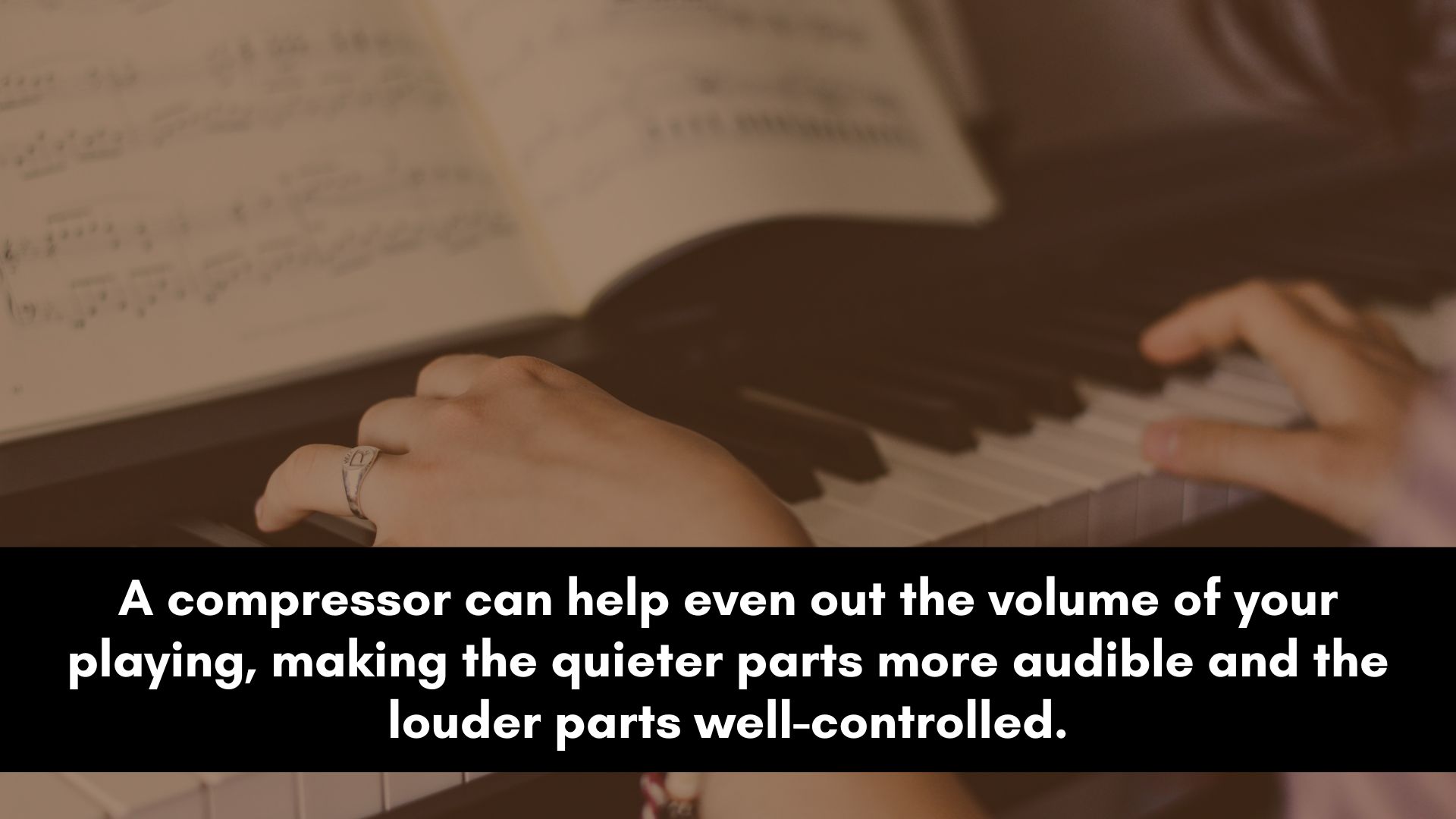 Piano Compression Techniques