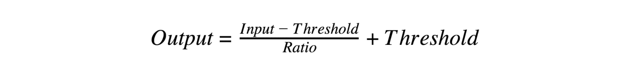 how to calculate compressor ratio