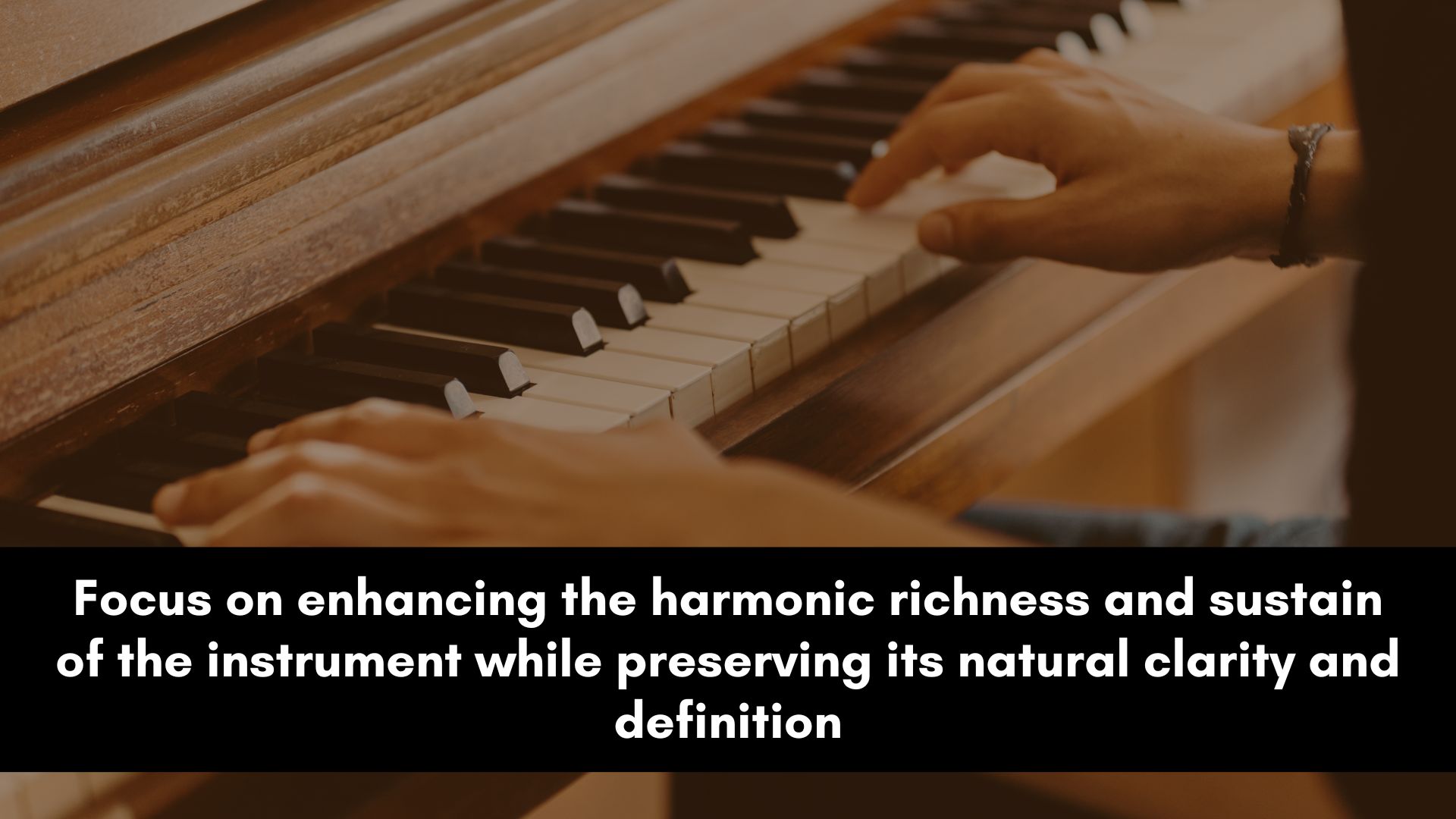 how to make piano sound fuller