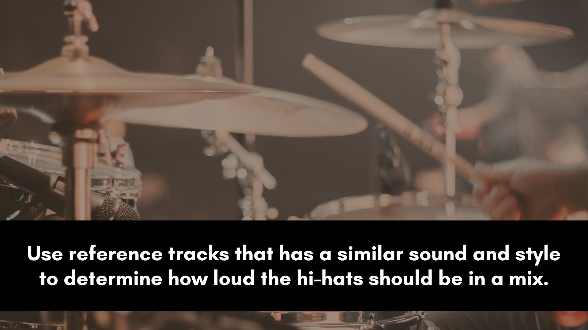 How Loud Should Hi-Hats Be in a Mix