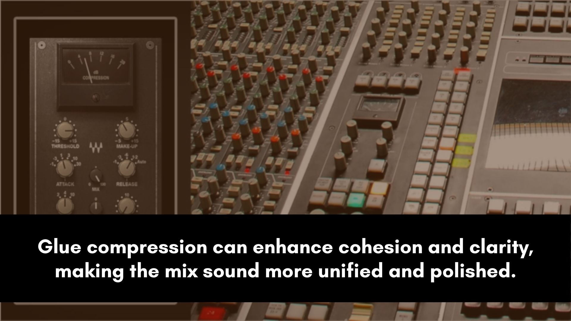 Glue compression