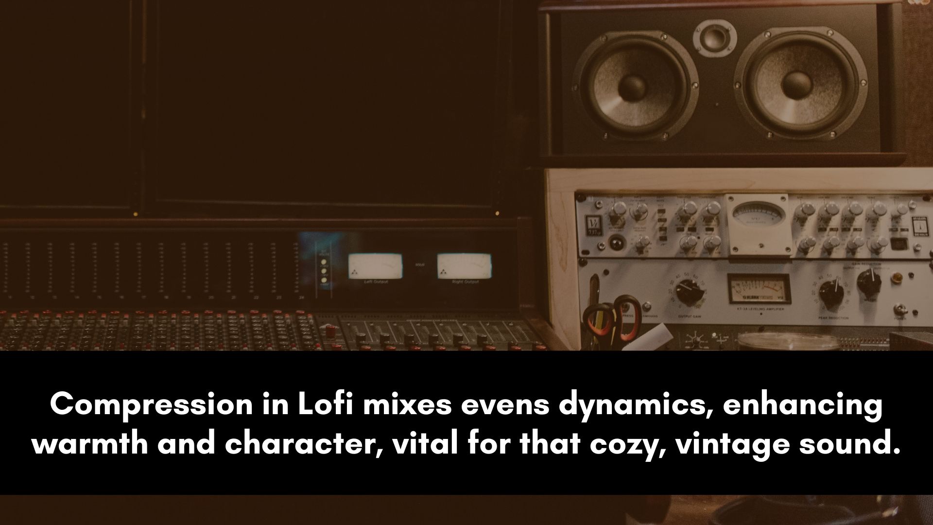 compressing lofi music