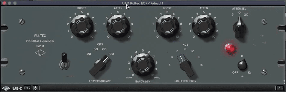 Ins 9 - Pultec EQ