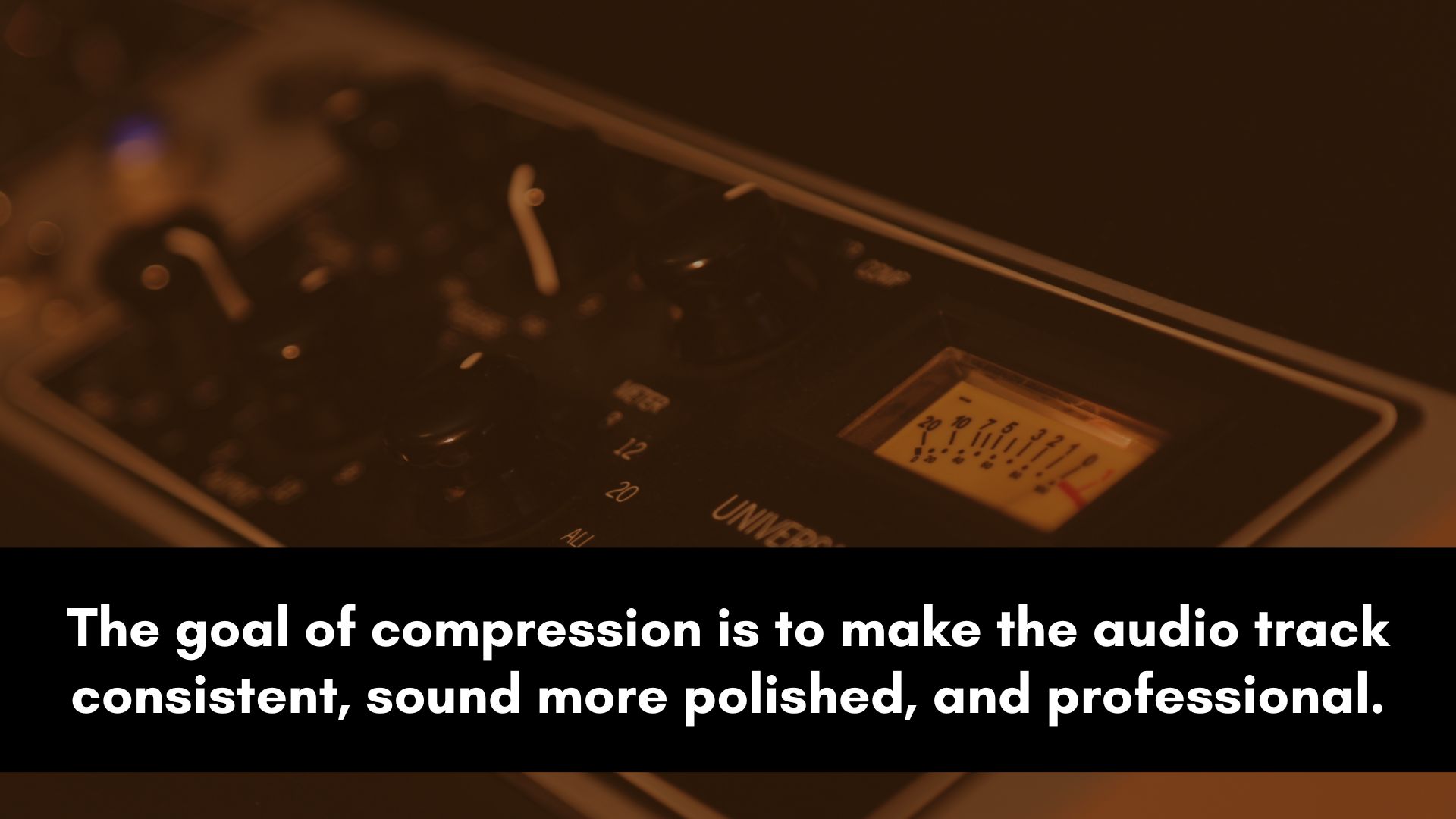 What is an Audio Compressor