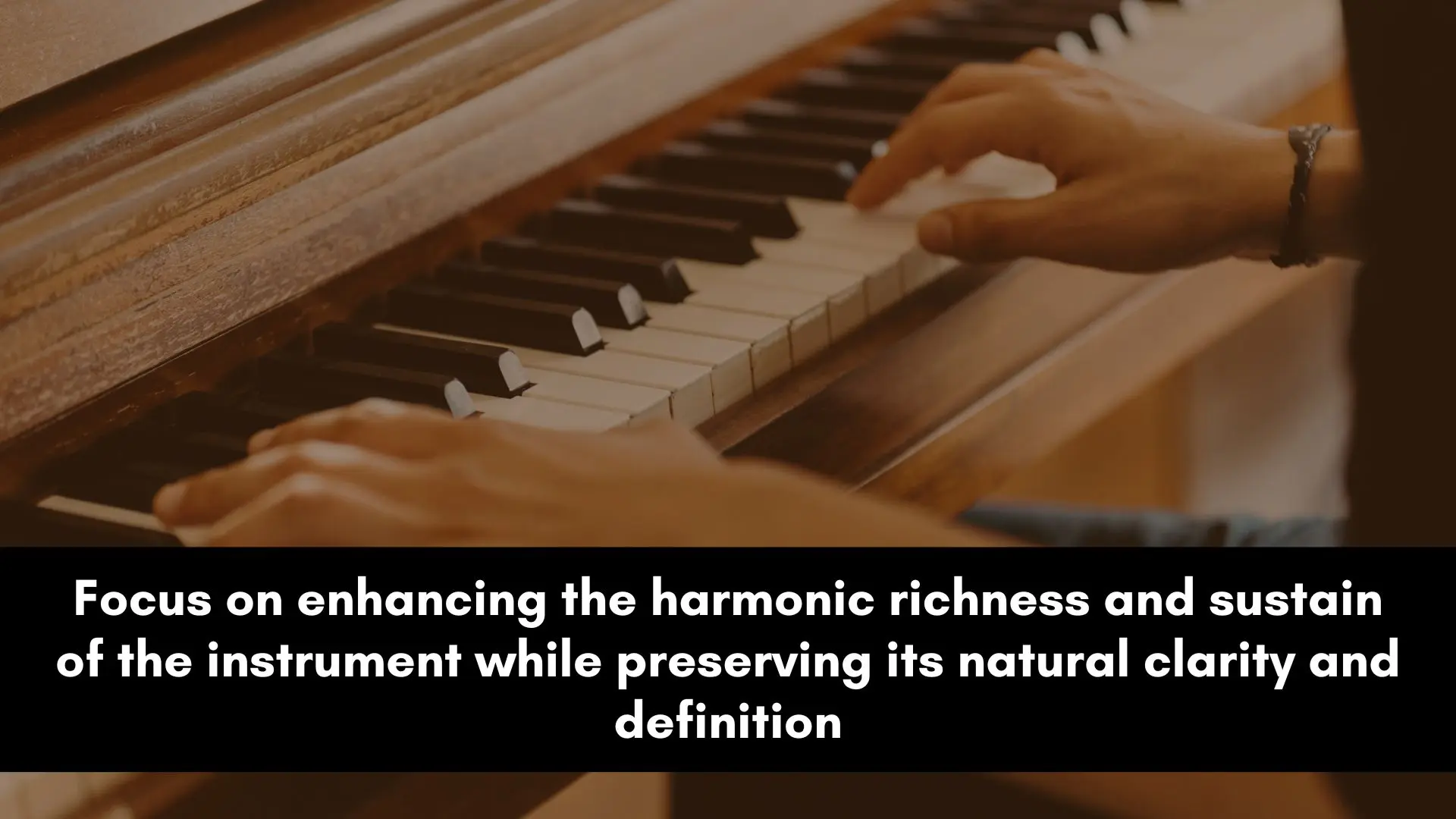 how to make piano sound fuller