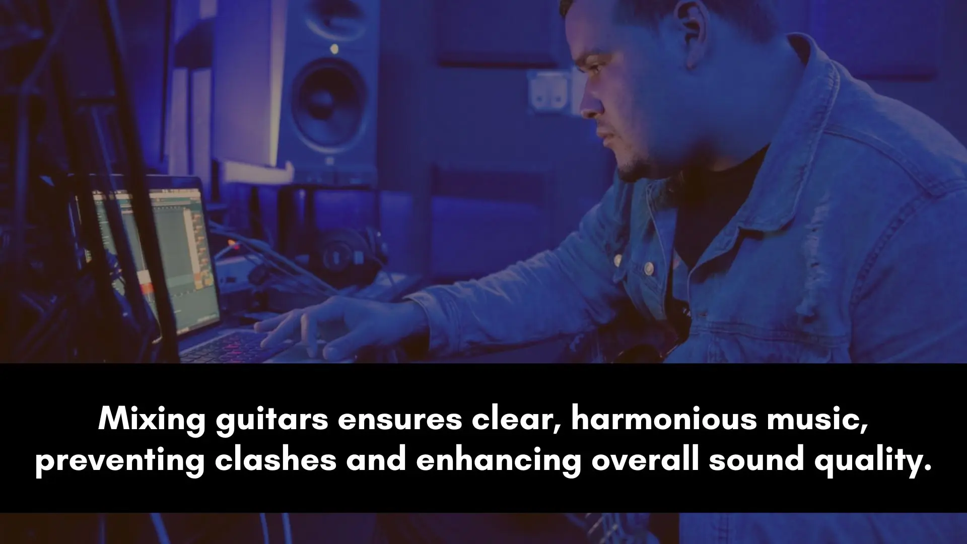 how to mix guitars