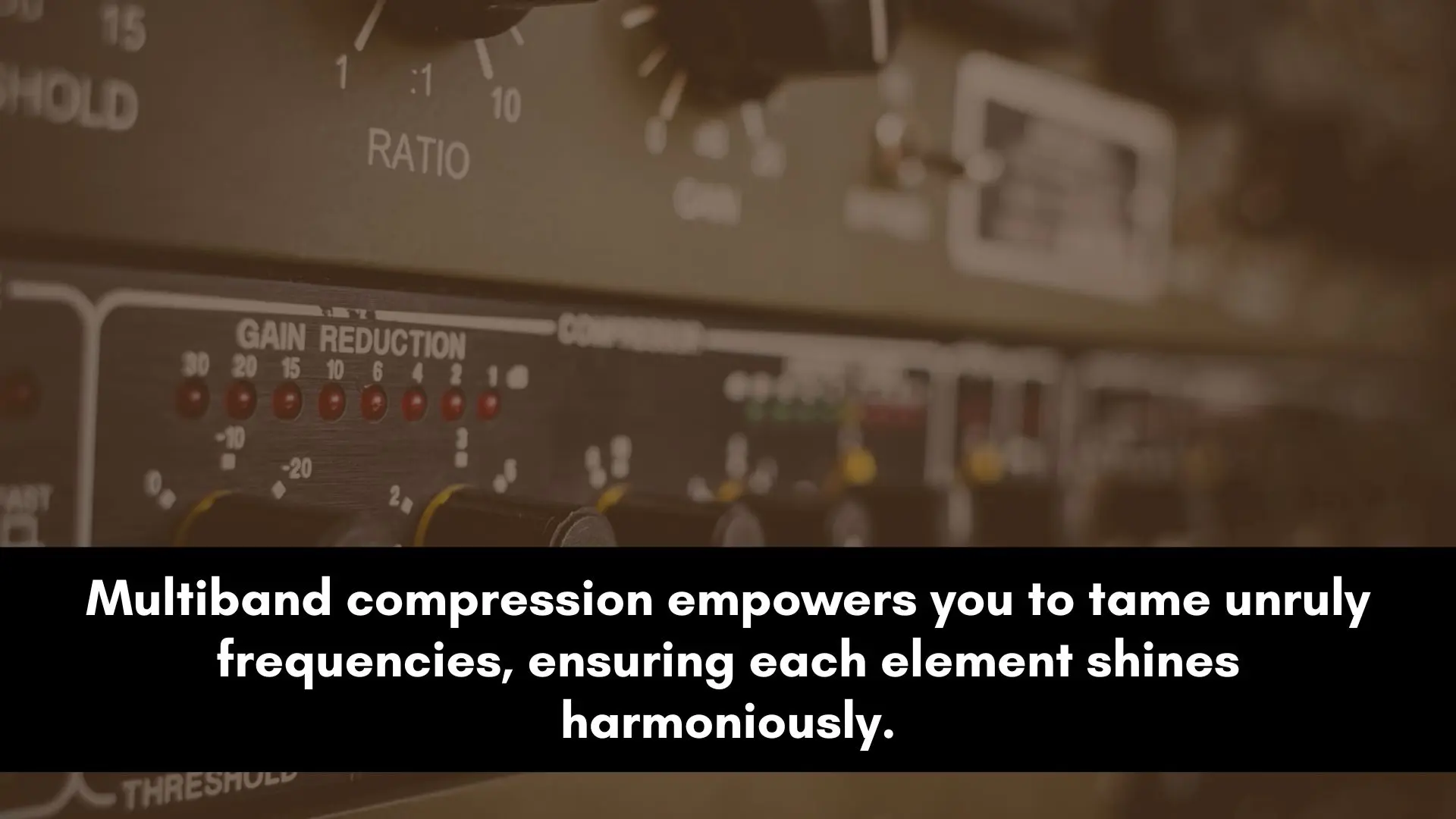 how to use multiband compression