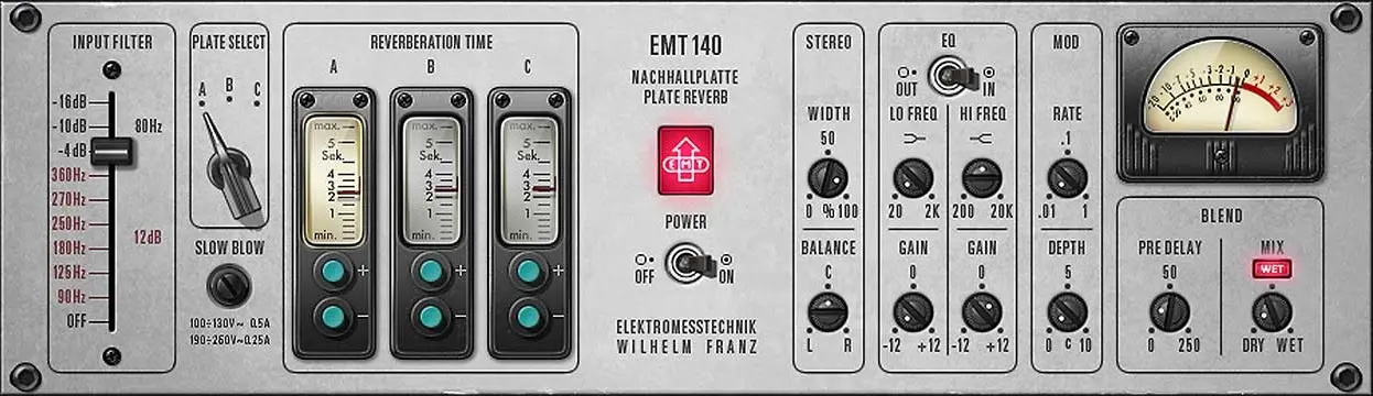 EMT 140 Classic Plate Reverb