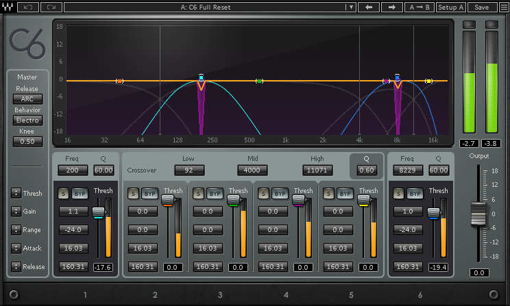 9. Waves C6 Multiband Resonance Control Waves C6 Multiband Resonance Control