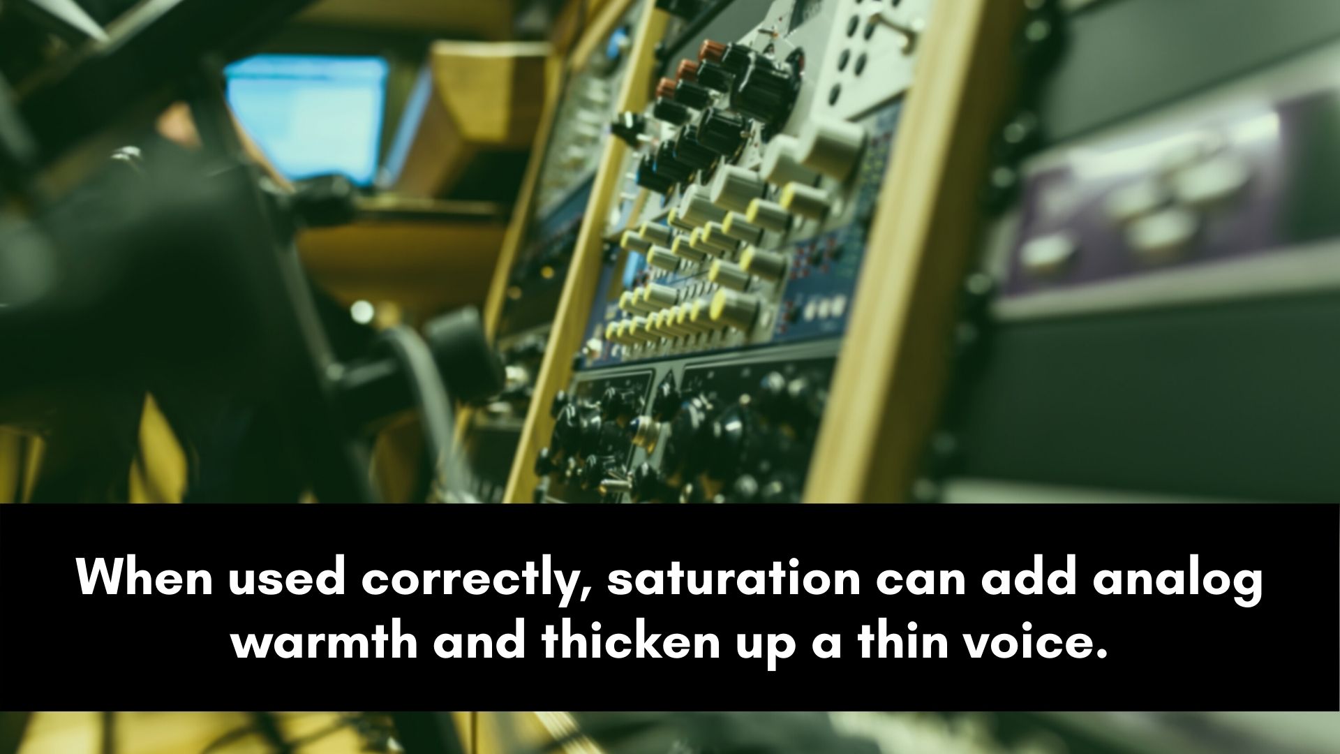 vocal saturation