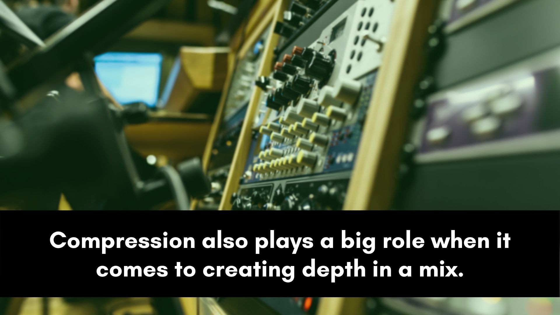 adding depth with compression