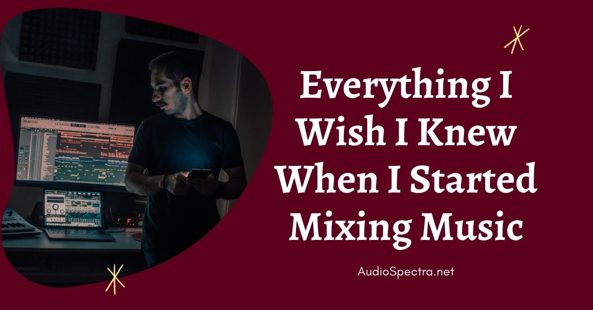 mixing music