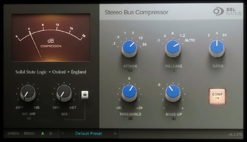 SSL G Bus Compressor