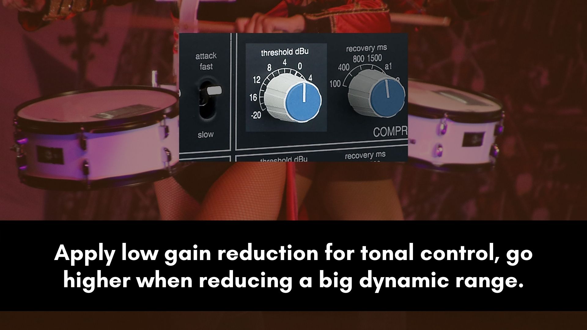 How Much Should You Compress a Snare