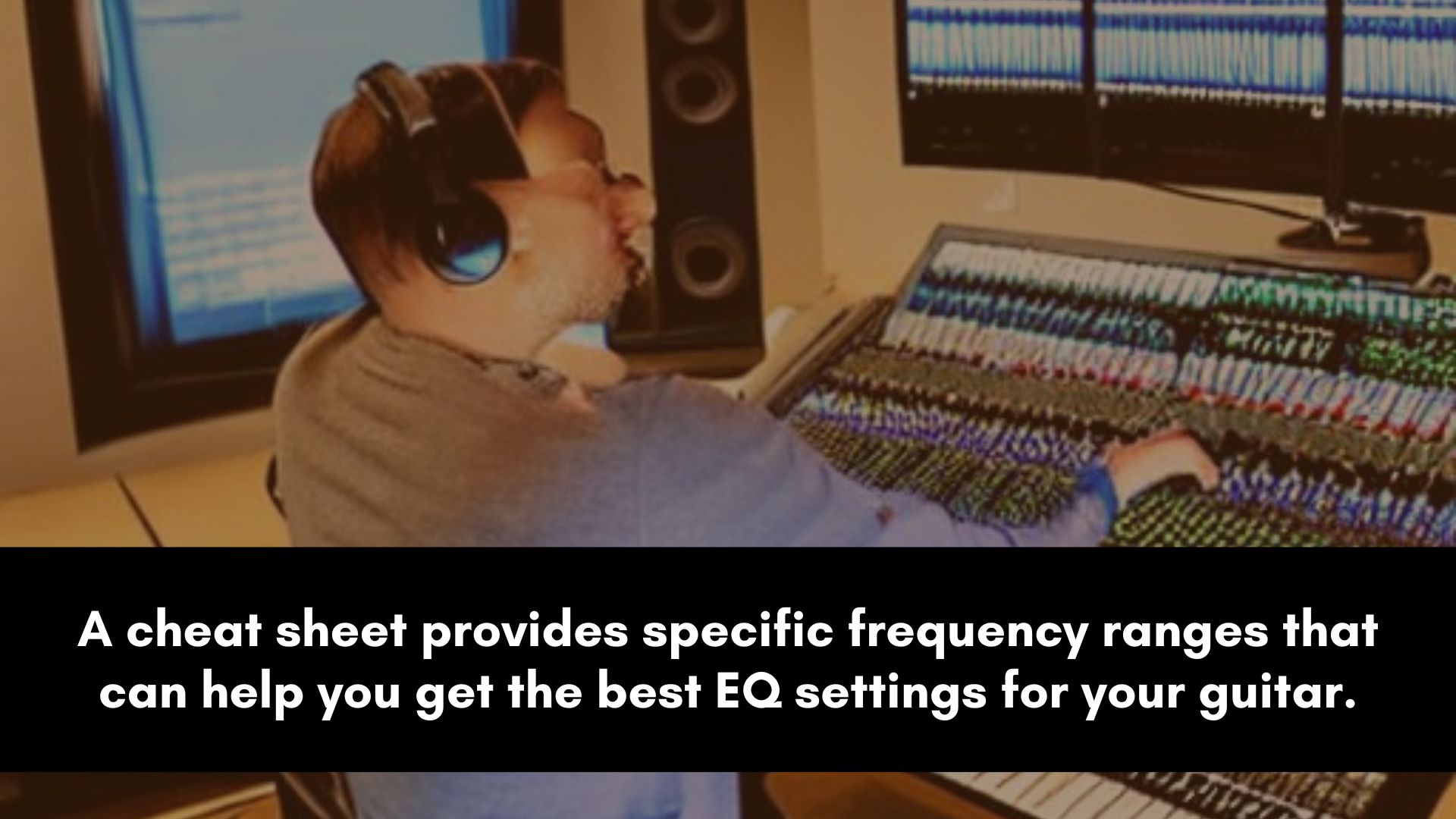 cheat sheet acoustic guitar eq