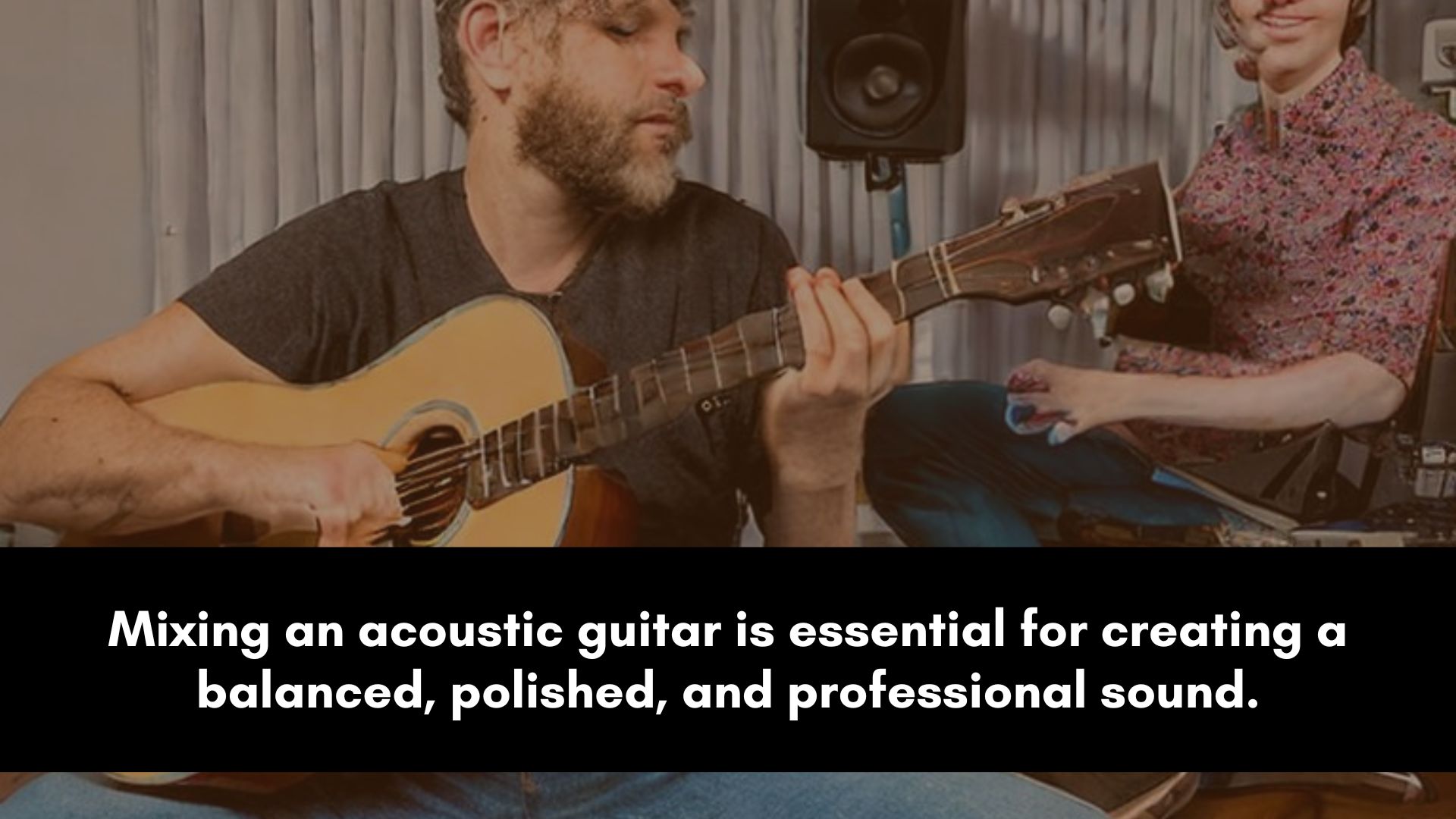 mixing acoustic guitar