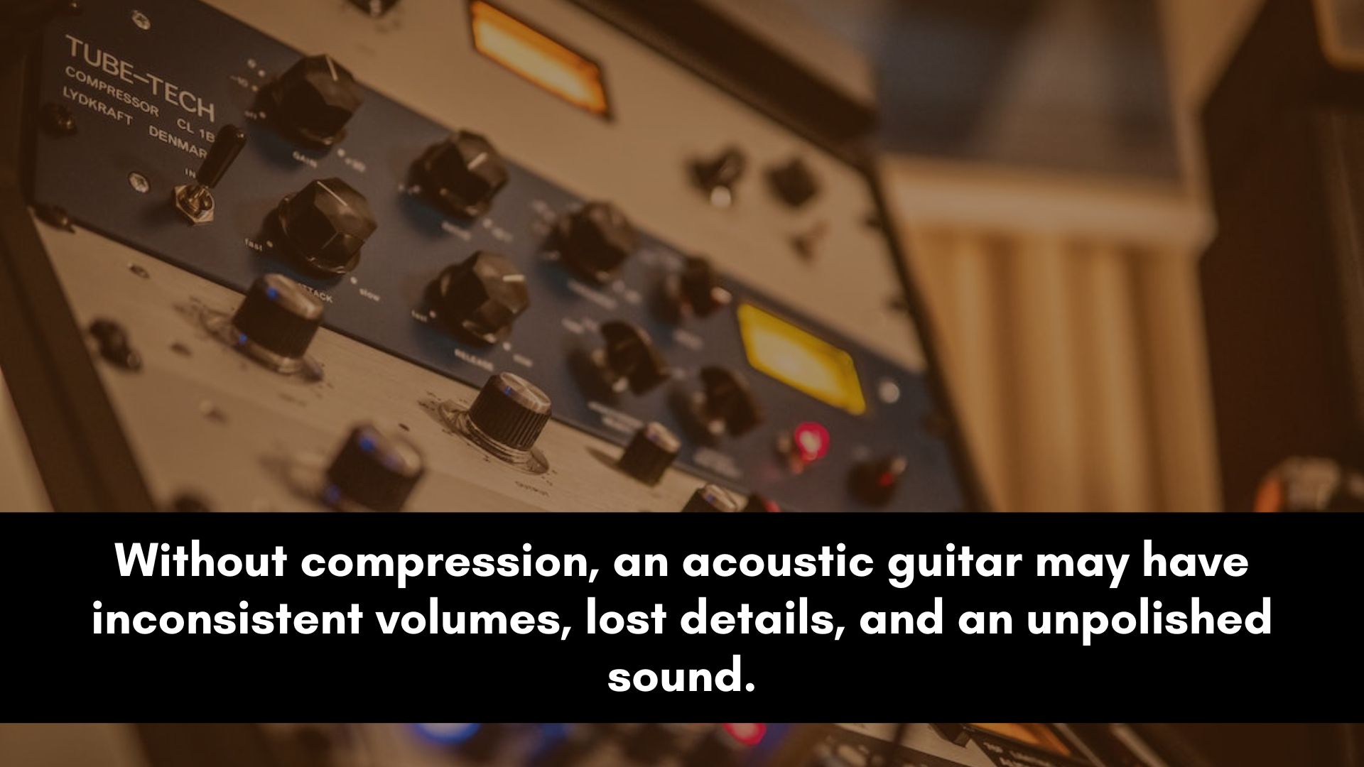compressing acoustic guitar