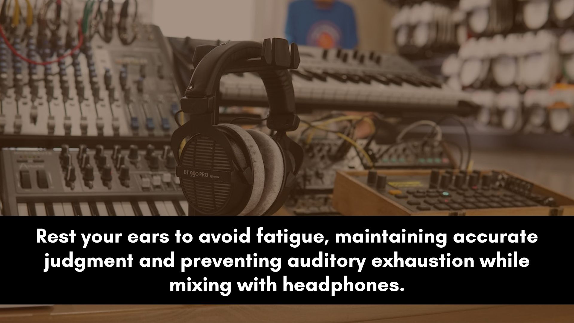 mixing with headphones
