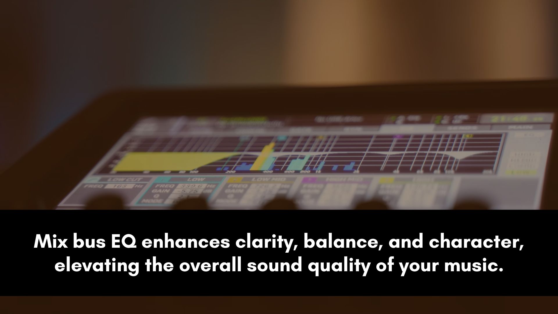 mix bus eq settings