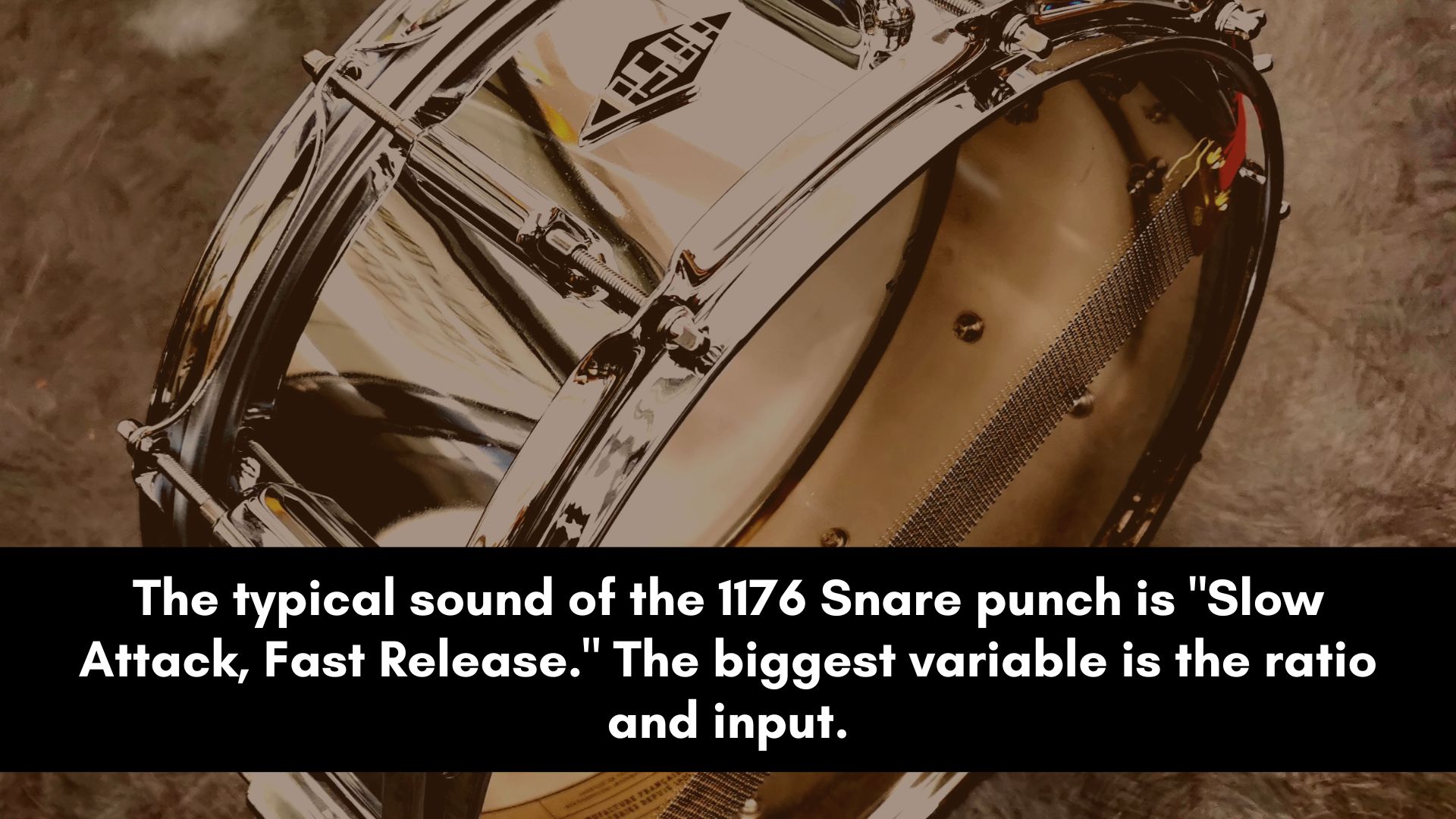1176 snare settings