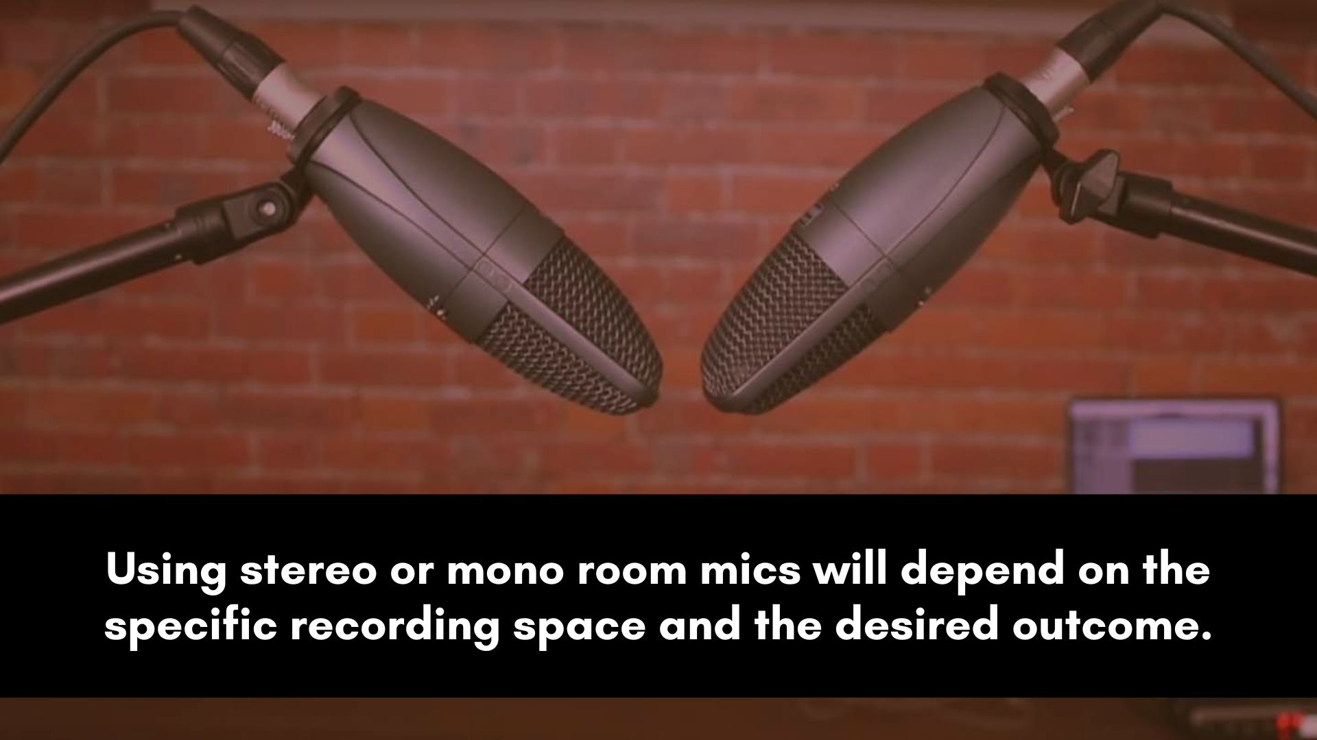 Should Room Mics Be Stereo