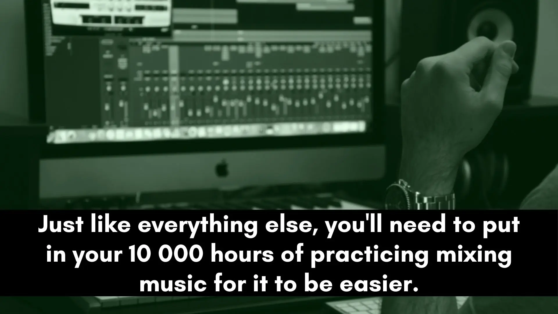 is mixing music hard