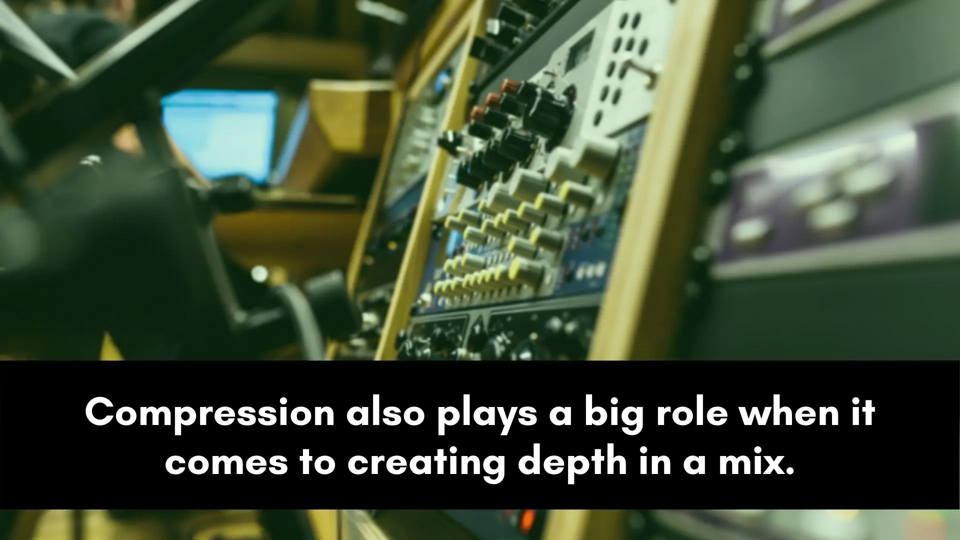 adding depth with compression