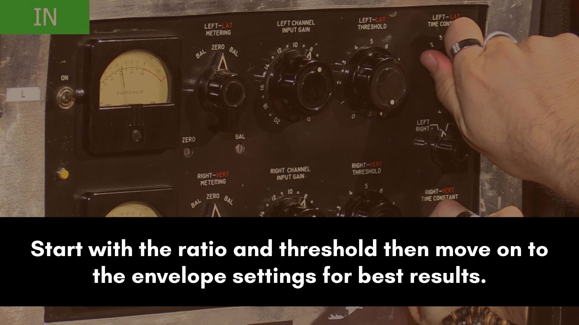 Mix Bus Compression Settings