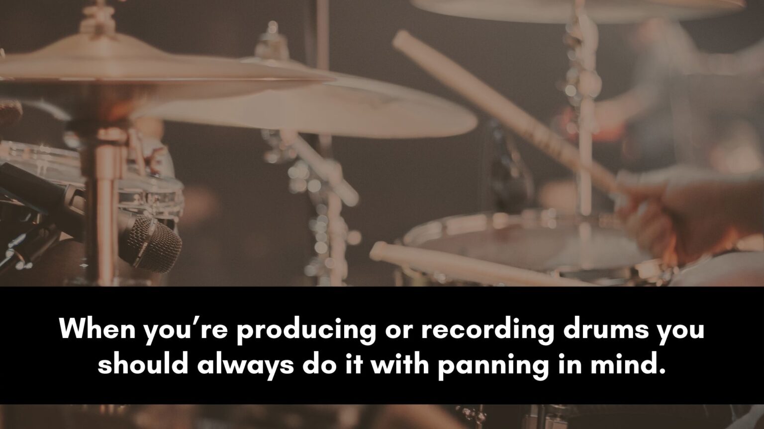 How To Pan Instruments In A Mix